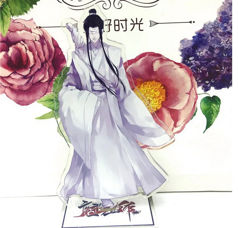 12 типов аниме Mo Dao Zu Shi акриловая фигурка Wei WuXian Lan WangJi Grandmaster Demonic Статуэтка декор для домашнего стола Series5 - Цвет: 40