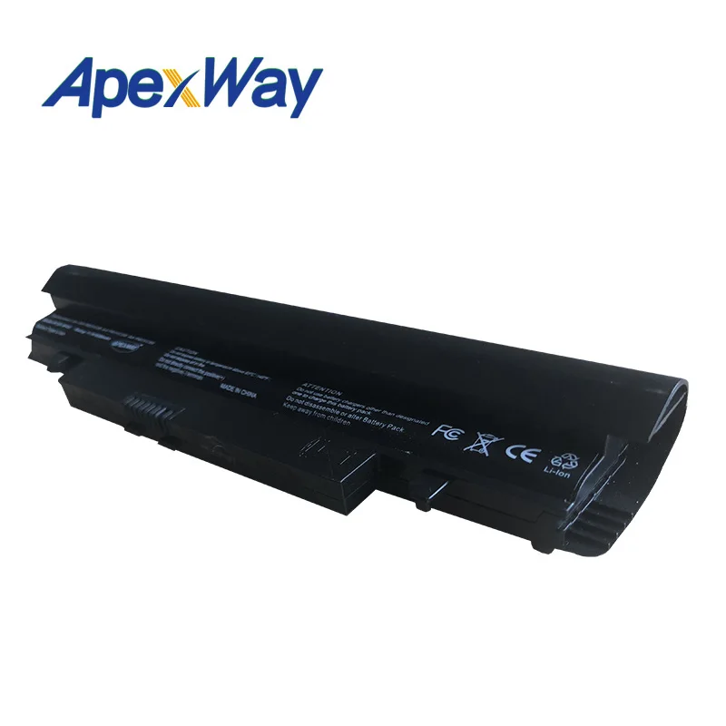 ApexWay ноутбука фиолетового и черного Батарея для SamSung N143 N145P N148 N150 N250 N260 AA-PB2VC3B AA-PB2VC3W AA-PB2VC6B AA-PB2VC6W
