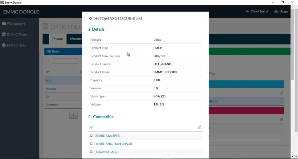 EMMC Dongle(мощный инструмент Qualcomm