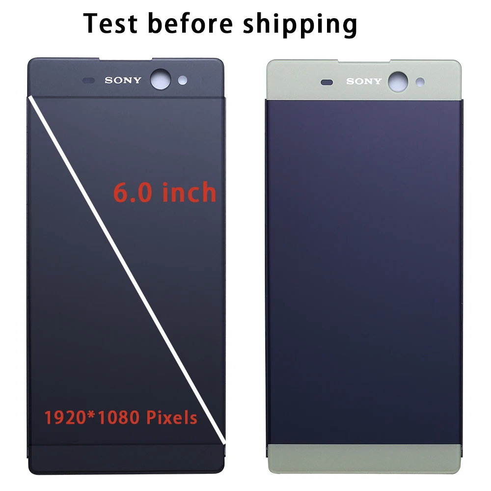 ЖК-дисплей для Sony Xperia XA C6 Ultra F3211 F3212 F3215 F3216 F3213 сменный сенсорный экран с