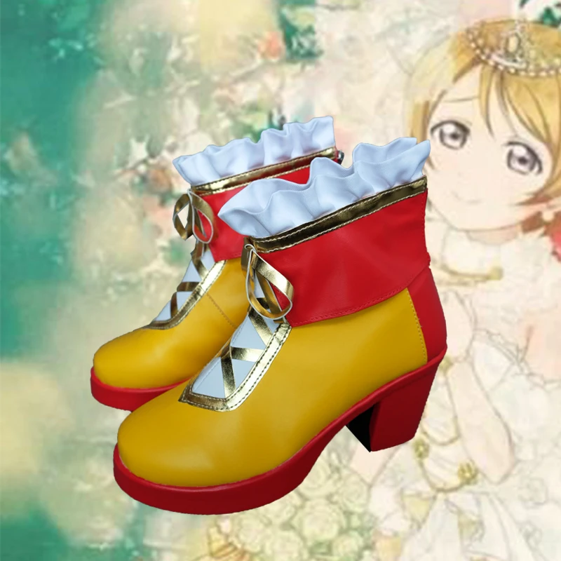Обувь для костюмированной вечеринки в стиле аниме Love Live букет цветов Arousal rin hoshizora