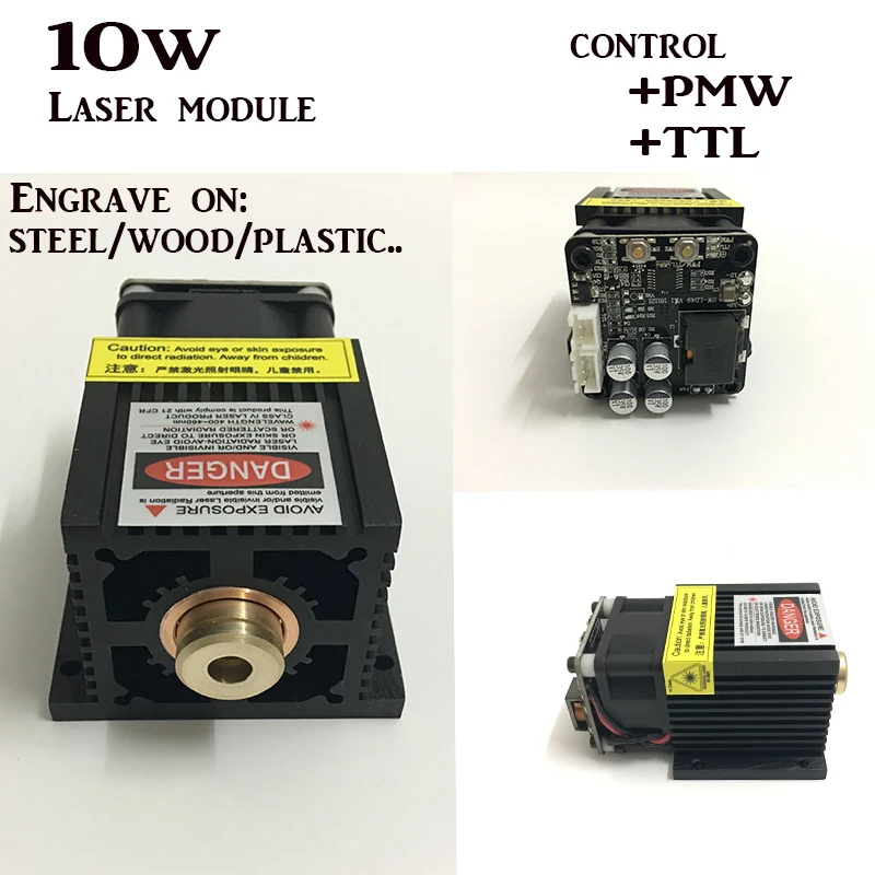 DHLship высокомощный DIY Лазерный Гравировальный модуль лазерный синий свет 450нм