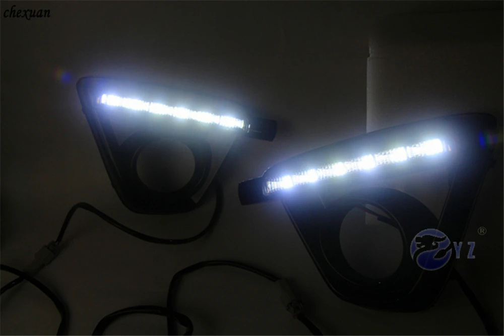 CSCSNL 1 набор 12V светодиодный ABS колпак противотуманных фар DRL Габаритные огни