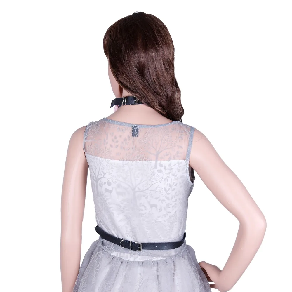 Simple style HARAJUKU flowers 2014 NEW Garters leather Harness Girls Decoration free shipping | Аксессуары для одежды
