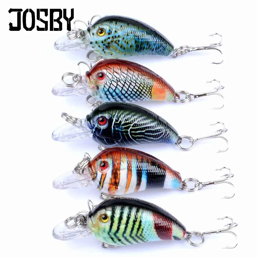 JOSBY Minnow рыболовная приманка 45 мм 4 2 г кренкбейт жесткая верхняя одежда воблер