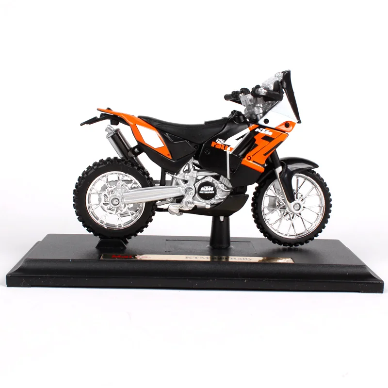Ралли мотоцикл MAISTO 1:18 KTM 450 модель под давлением игрушка новинка в коробке