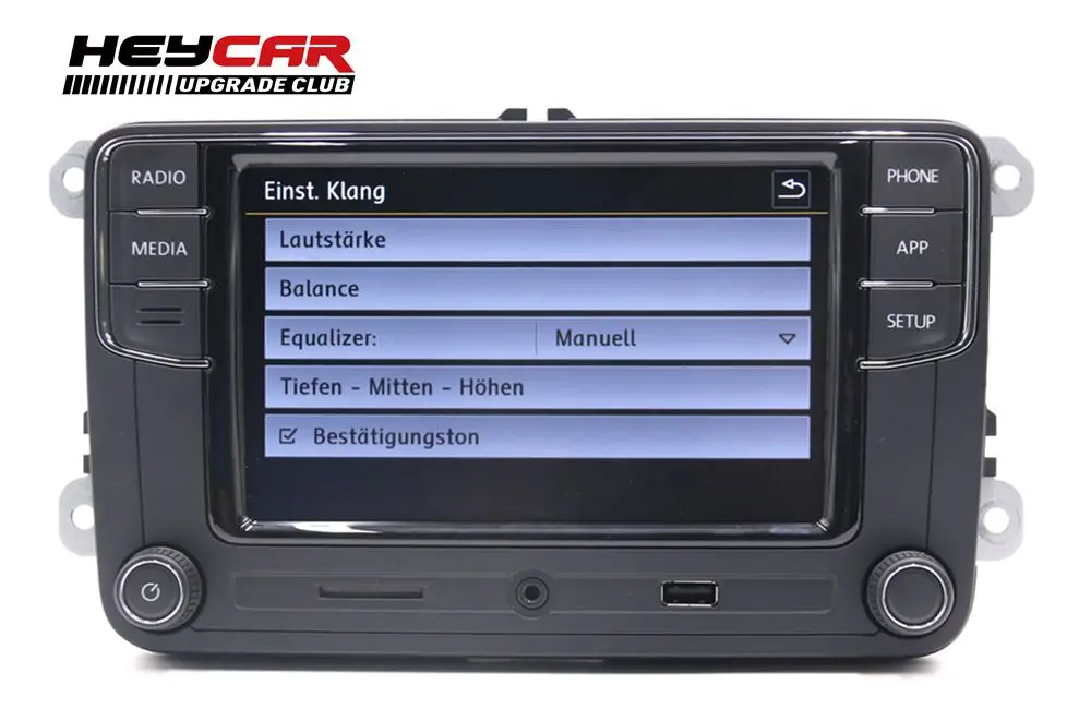 Немецкая версия RCD330 Plus CarPlay радио для VW Golf 5 Jetta MK5 MK6 CC Tiguan Passat B6 B7 Polo 6RD 035