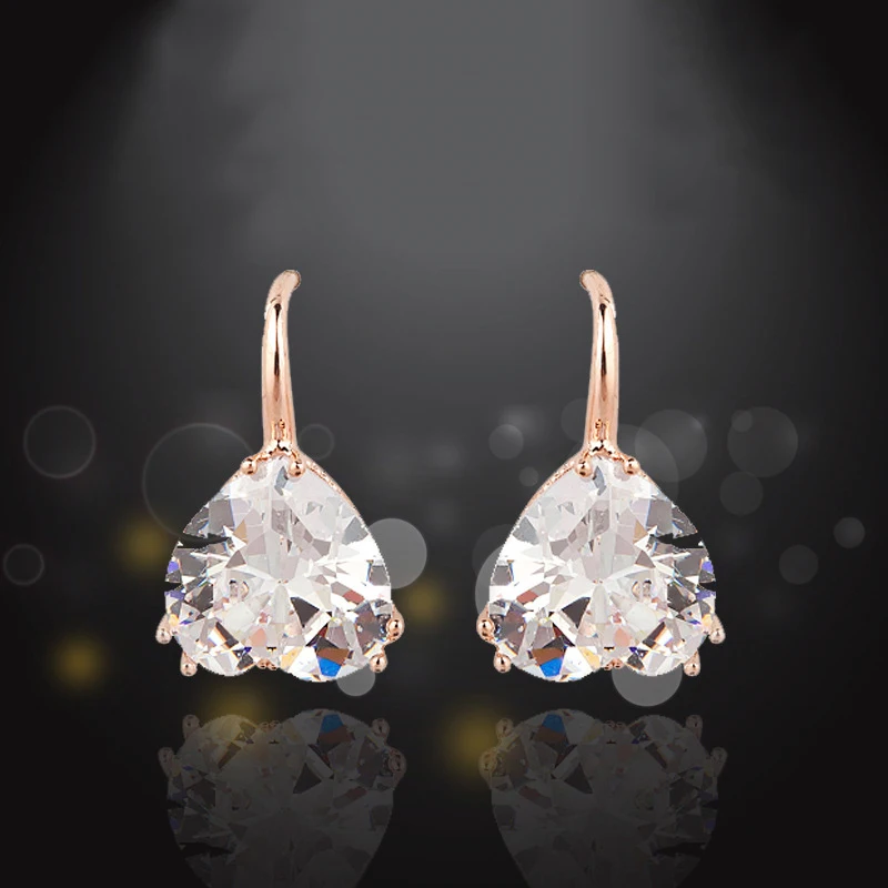 Женские двусторонние Серьги Bijoux Femme серьги наручники с кристаллами