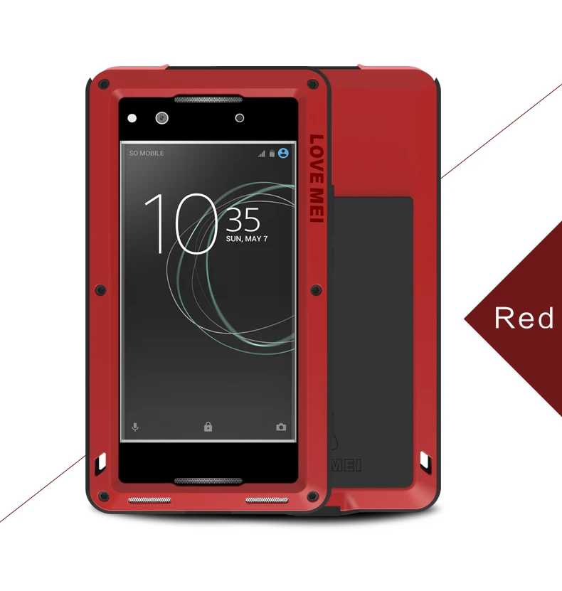 Оригинал Любовь Мэй Водонепроницаемый противоударный чехол для Sony Xperia XA1 ультра