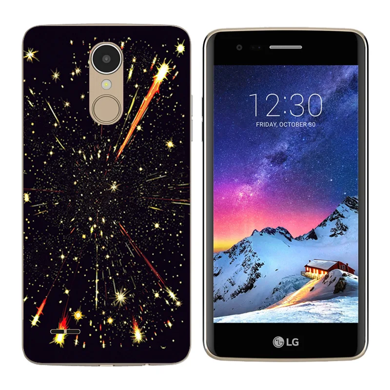 Для Coque LG K8 2017 чехол для телефона пары 5 0 дюймов с принтом &quotдиск&quot Мягкий ТПУ