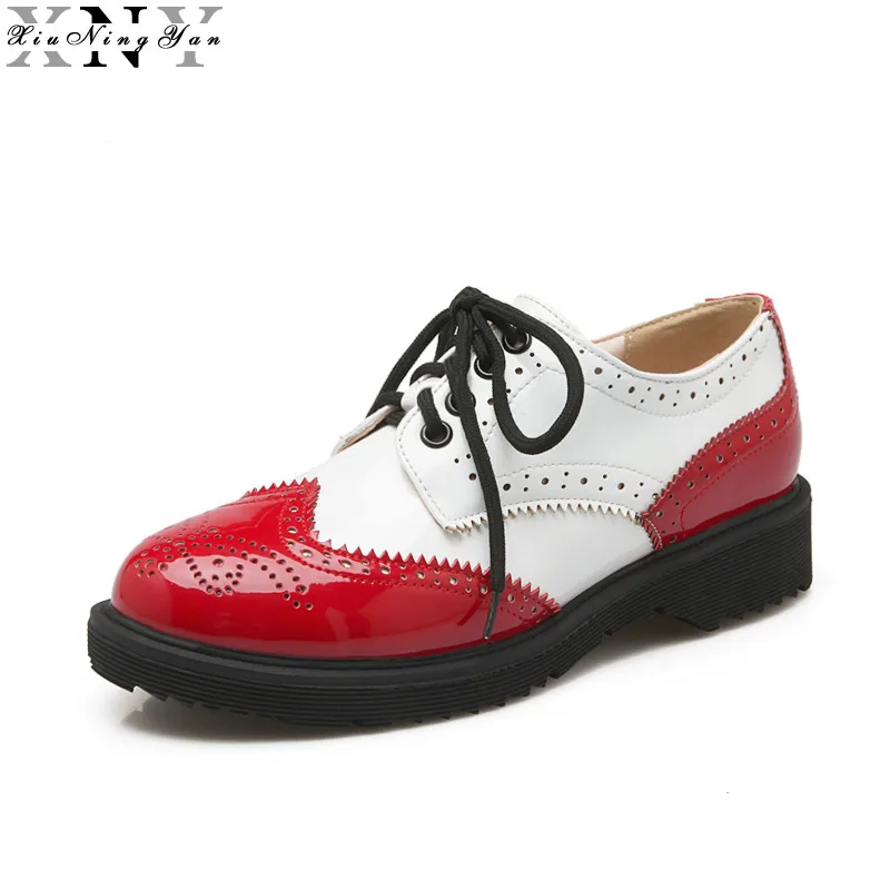 XIUNINGYAN/женская повседневная обувь коллекция 2017 года женские броги модные