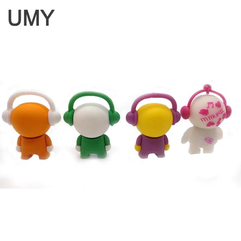 Usb флеш накопитель с мультяшным рисунком флешка на 8 ГБ 16 32 64 диск ключ карта
