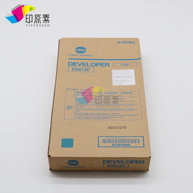 DV613 Original new developer K C M Y 4 Colors for Konica Minolta C 8000 C 7000 C 6000 C 6500 C 6501 COPIER SPARE PARTS