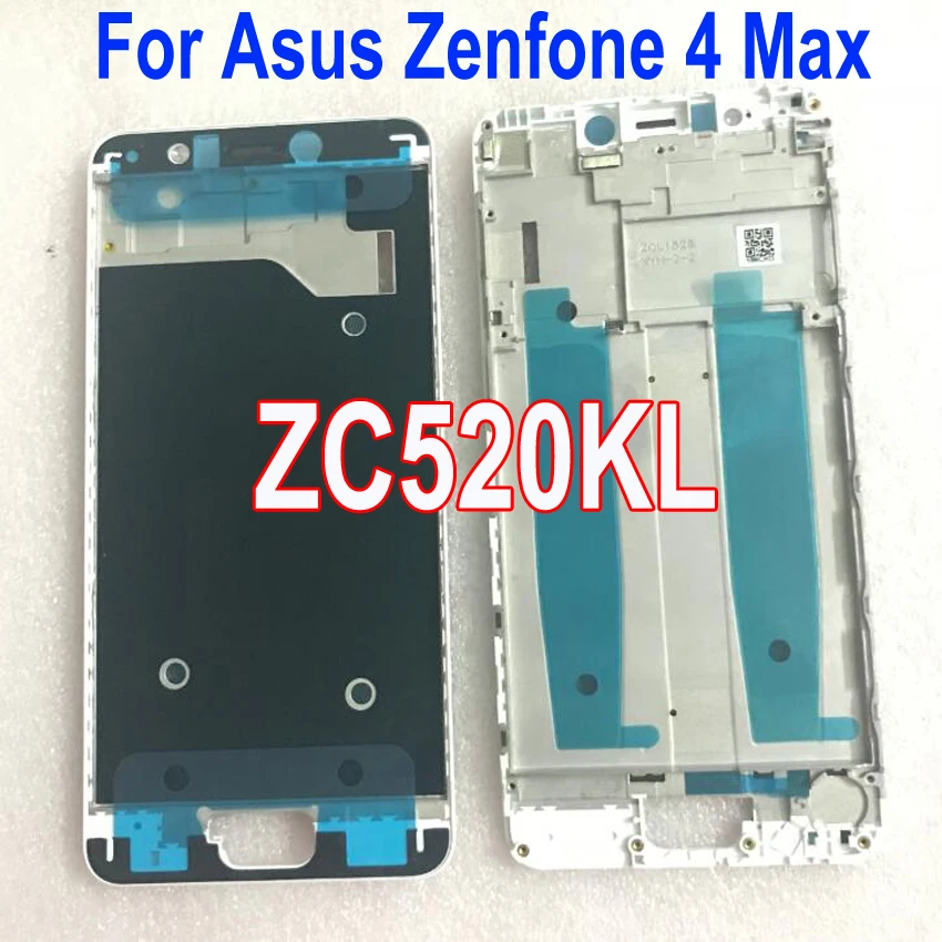 Оригинальный передний корпус LCD Рамка для Asus Zenfone 4 Max ZC520KL X00HD Запчасти телефона