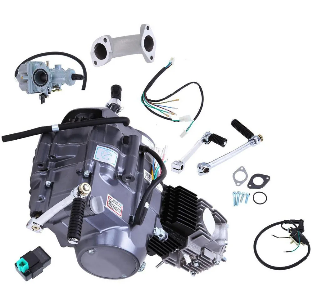 125CC двигатель для мотоцикла мотоцикл 4 UP Pit Dirt Bike ATV CRF50 CRF70 XR50 XR70 QA50|engine for motorcycle|125cc