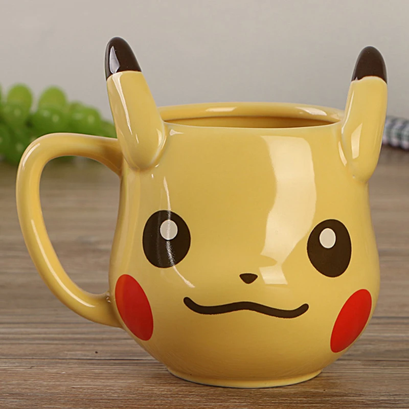 Аниме Игры Pokemon Pocket Monsters Пикачу Кофе Творческого Кружка Керамическая 250 мл Молока