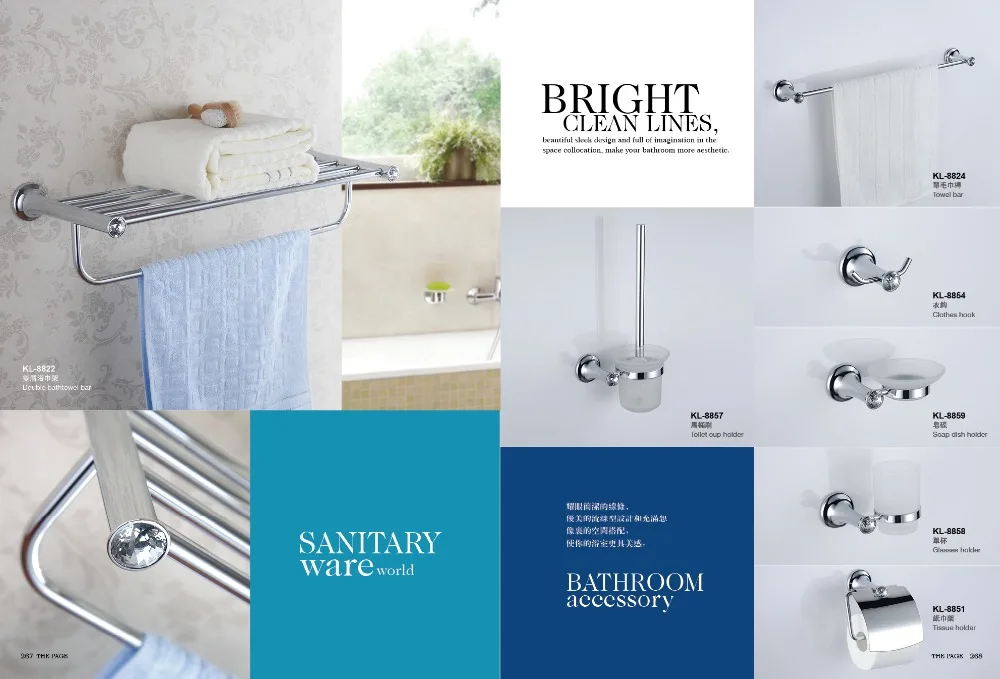 Бесплатная доставка маленький хрустальный держатель для туалетной щетки |