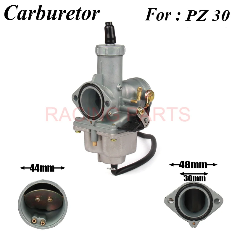 Мотоцикл 30 мм PZ30 Карбюратор Carb для 175cc 200cc 250cc ATV Quad Dirt Bike Go Kart багги