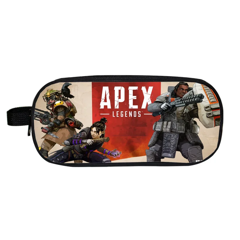 Мультяшная игра APEX пенал косметичка на молнии сумка студенческий канцелярский