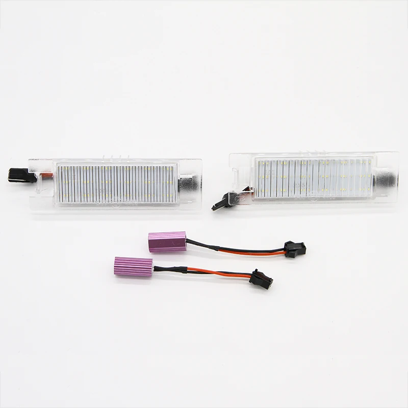 2x 18SMD светодиодный для Alfa Romeo 147 156 159 166 Brera Mito паук номерной знак светильник авто