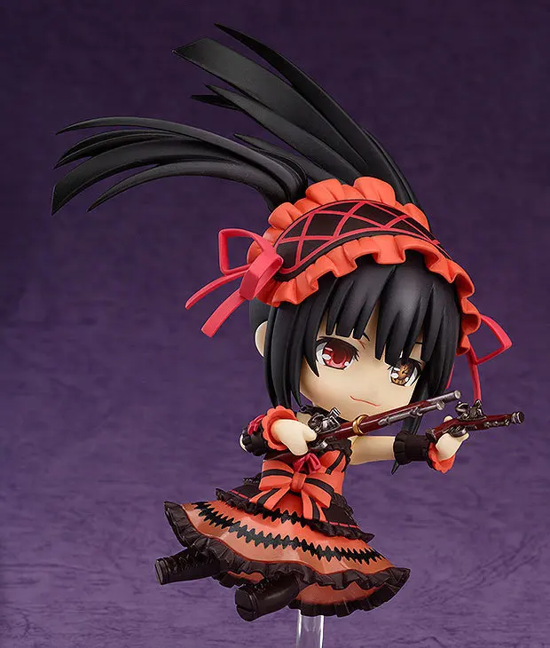 Nendoroid Date A Live Tokisaki Kurumi#466 ПВХ фигурка Коллекция Модель игрушки " 10 см