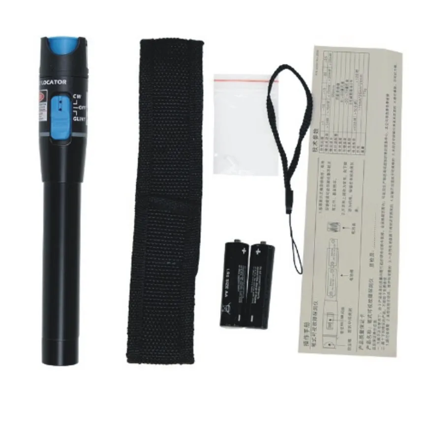 Набор инструментов для проверки оптоволокна с небольшой частью подключения