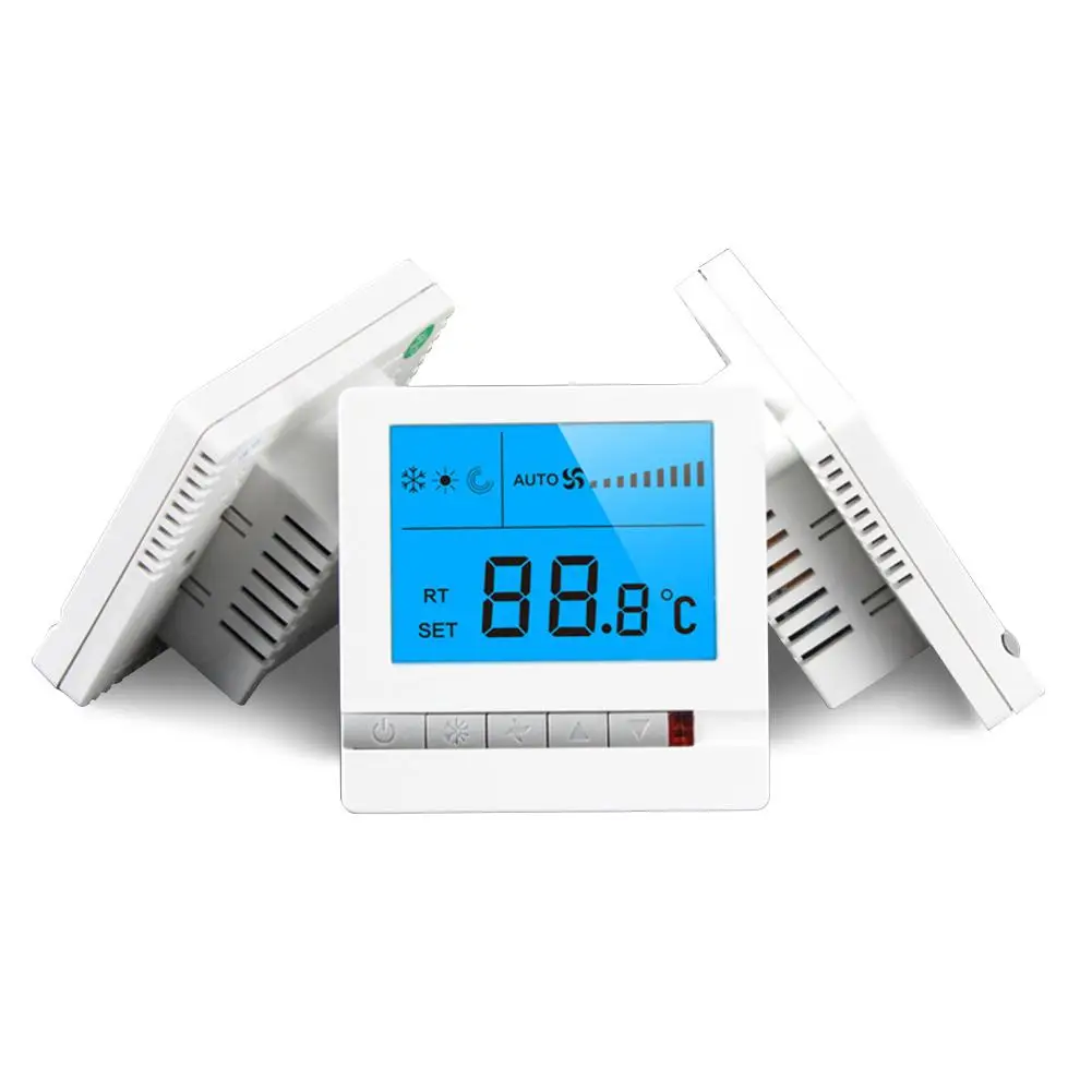 WiFi умный термостат тарелка три Скорость Переключатель Регулятор температуры для