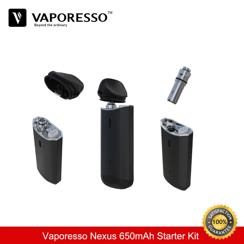 Оптовая продажа сигарет electronique Vaporesso Nexus 650 мАч Starter Kit Vape 2 мл Ёмкость все в одном