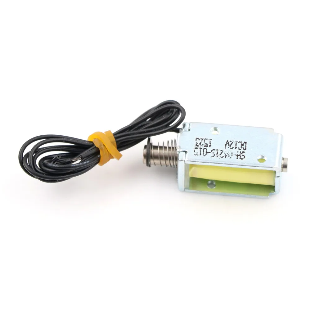 1 шт. Micro DC 12 В 5 мА Вт 4 мм электромагнитный ход через вытяжной