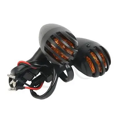 

Motorcycle Turn Signal Amber Indicators Light For Harley Sportster Softail Bobber
