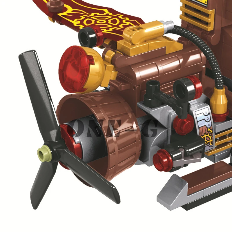 Building blocks Age Of Steam Creator Helicopter 8047 238pcs Compatible with legoinglys Bricks figures toys for children | Игрушки и