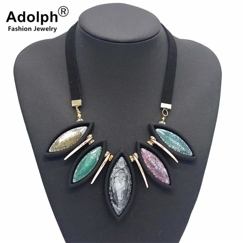 Ювелирные изделия adolph Boho Extendy Geometry Stone колье Женские аксессуары Модное Длинное