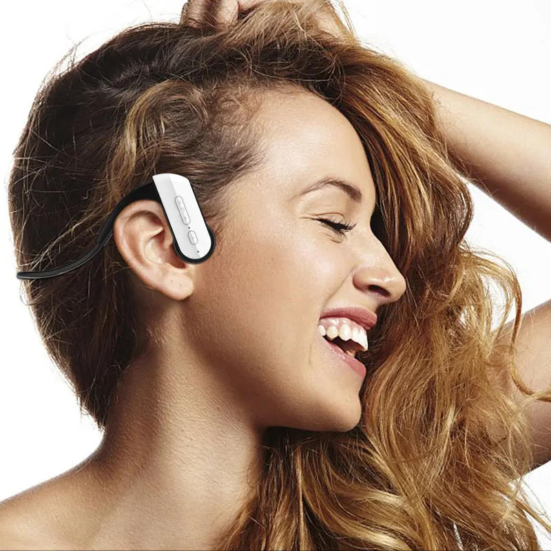 Bluetooth наушники с костной проводимостью беспроводные микрофоном IP67