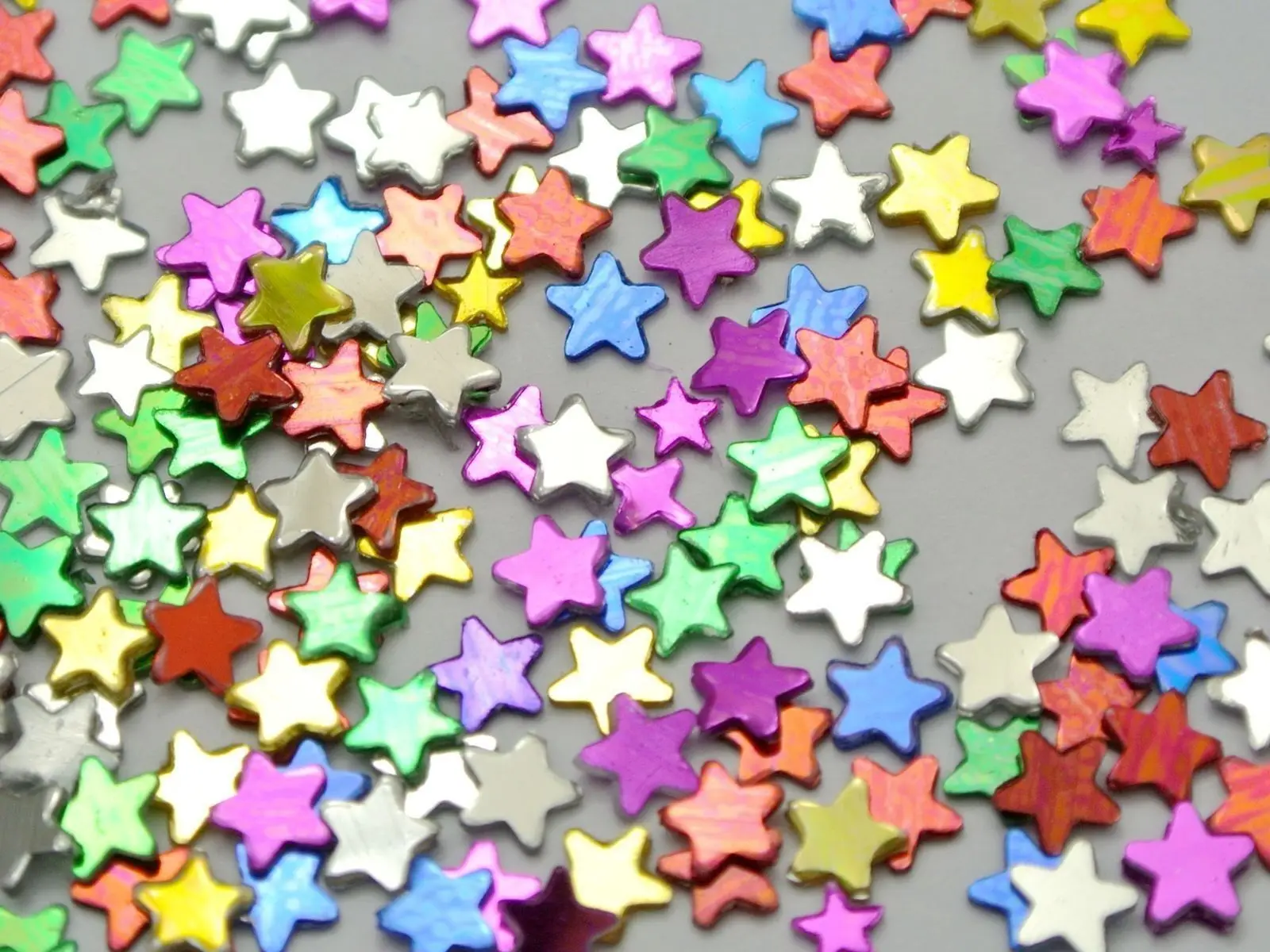 

50Gram Mixed Color Metallic Star Sequins Loose Tiny 4mm Nail Art Scrapbook Craft