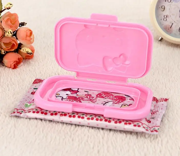 10 шт мультфильм Мелодия машина комната влажные салфетки ткань многоразовая