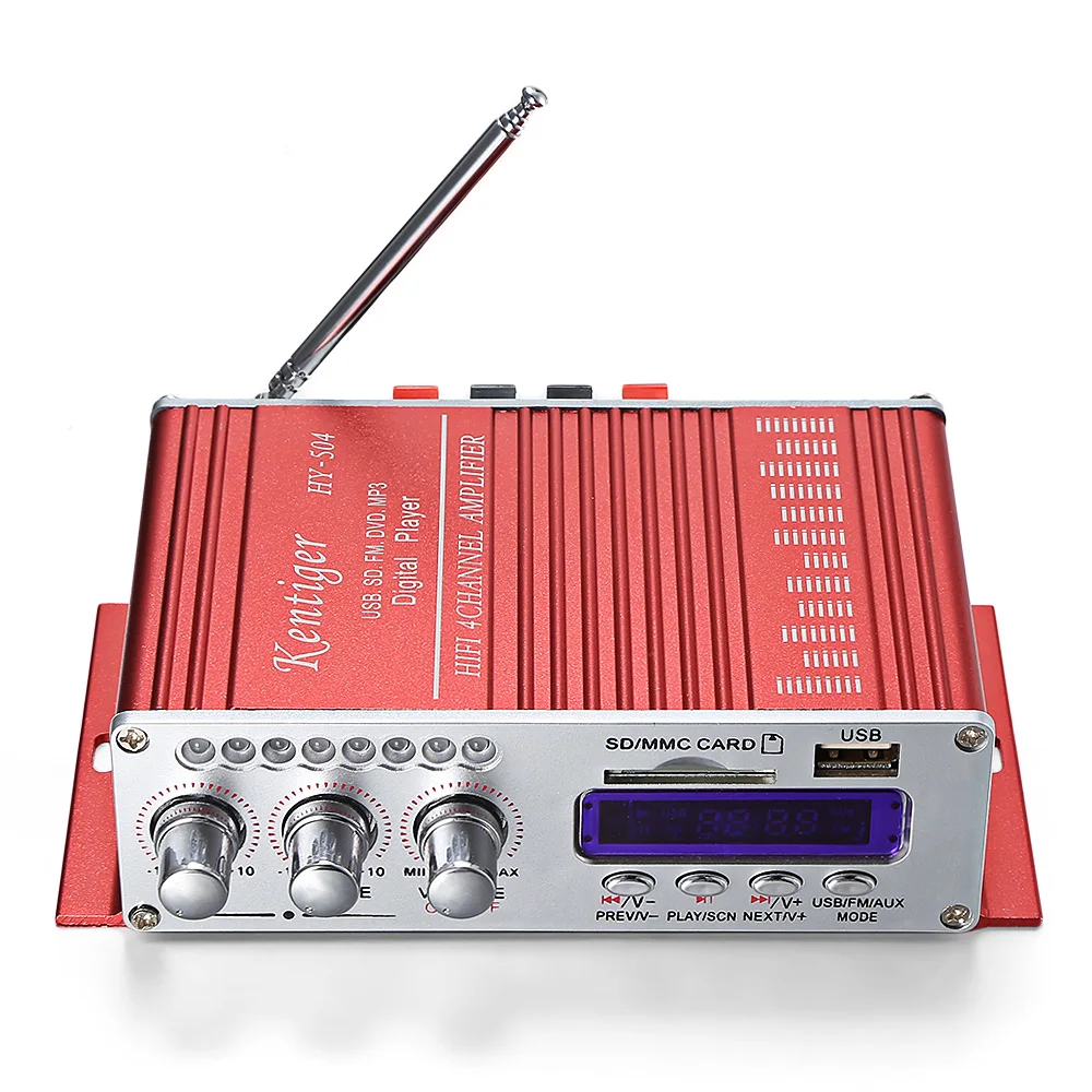 Kentiger HY 504 HiFi 4 стерео аудио двухканальный пульт дистанционного Управление