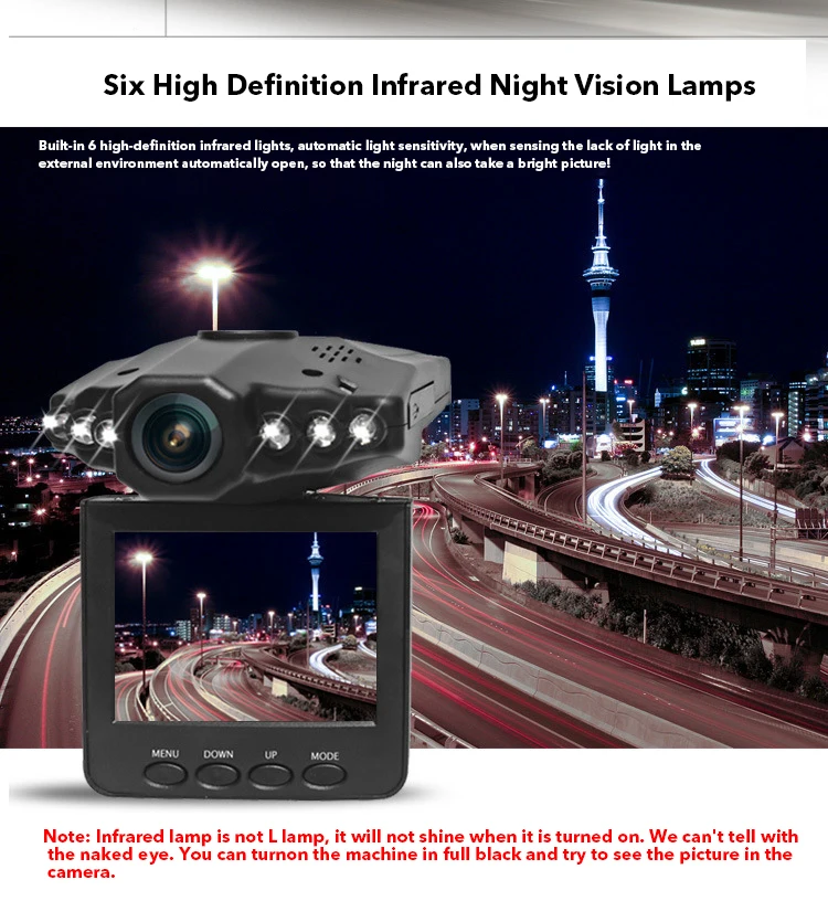 TOSPRA 2.5in Автомобильная камера DVR Dashboard Dash Cam рекордер полный экран 1080P камера s рекордер камера регистратор видео рекордер