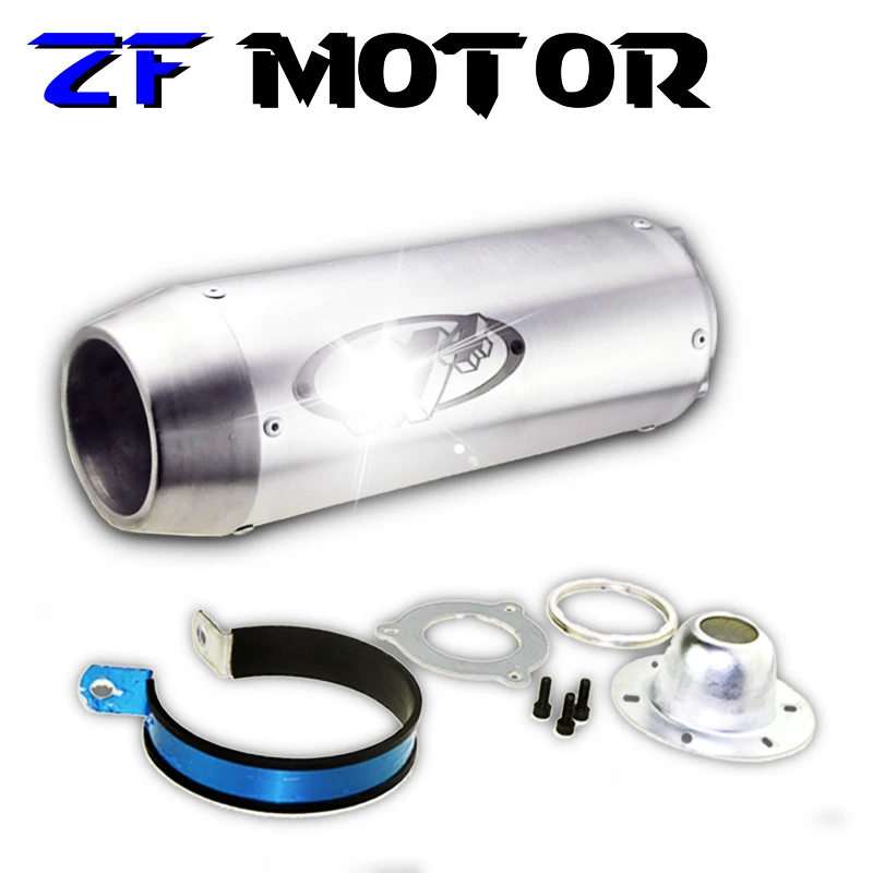 Motorcycle modified exhaust end-to-end pipe Refires FOR Honda CB400 CBR250RR CBR250 VTEC XJR400 XJR 400 | Автомобили и мотоциклы
