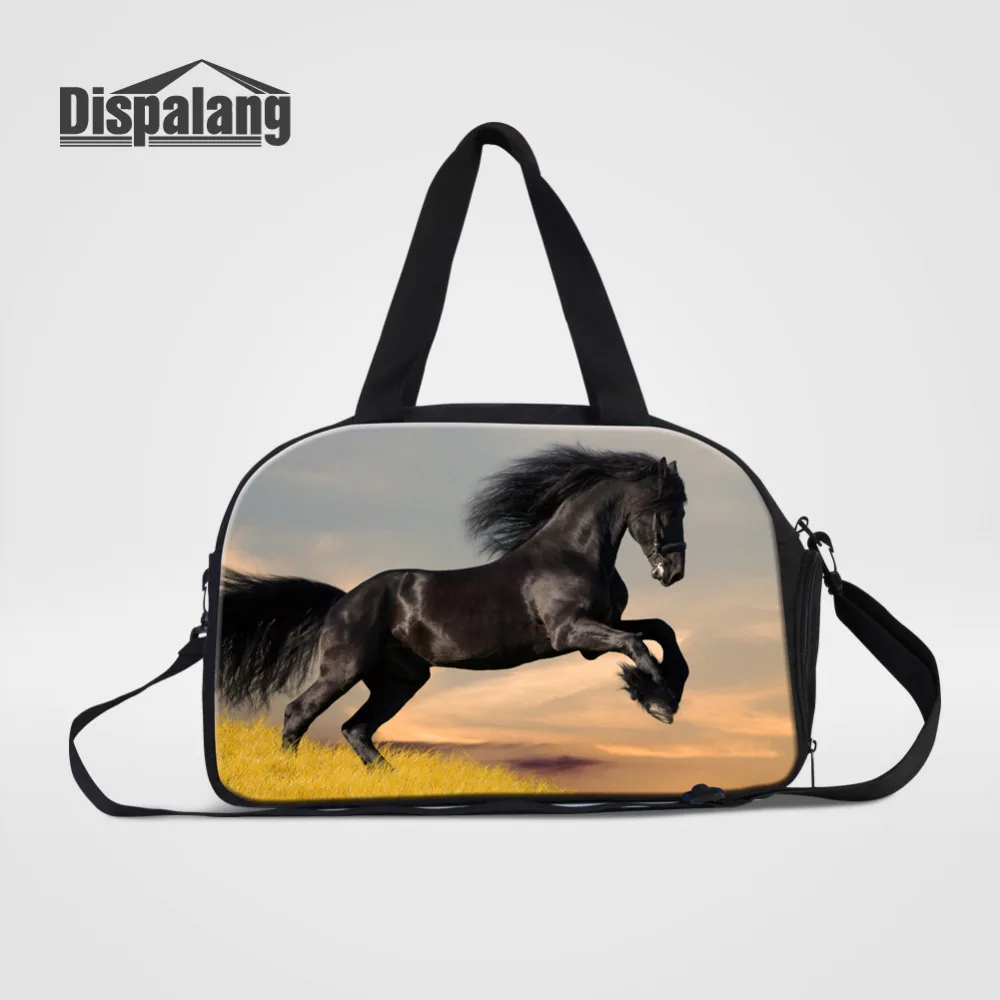 Сумка для путешествий Dispalang мужская сумка ручной клади с принтом волка большая