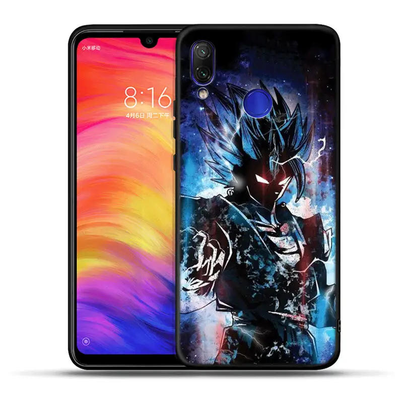 Силиконовый чехол для Xiao mi Red mi Note 7 6 Pro 6A 5A Prime mi A1 5X A2 Lite 6X4X5 Plus Pocophone F1 чехол Dragon Ball Z Goku