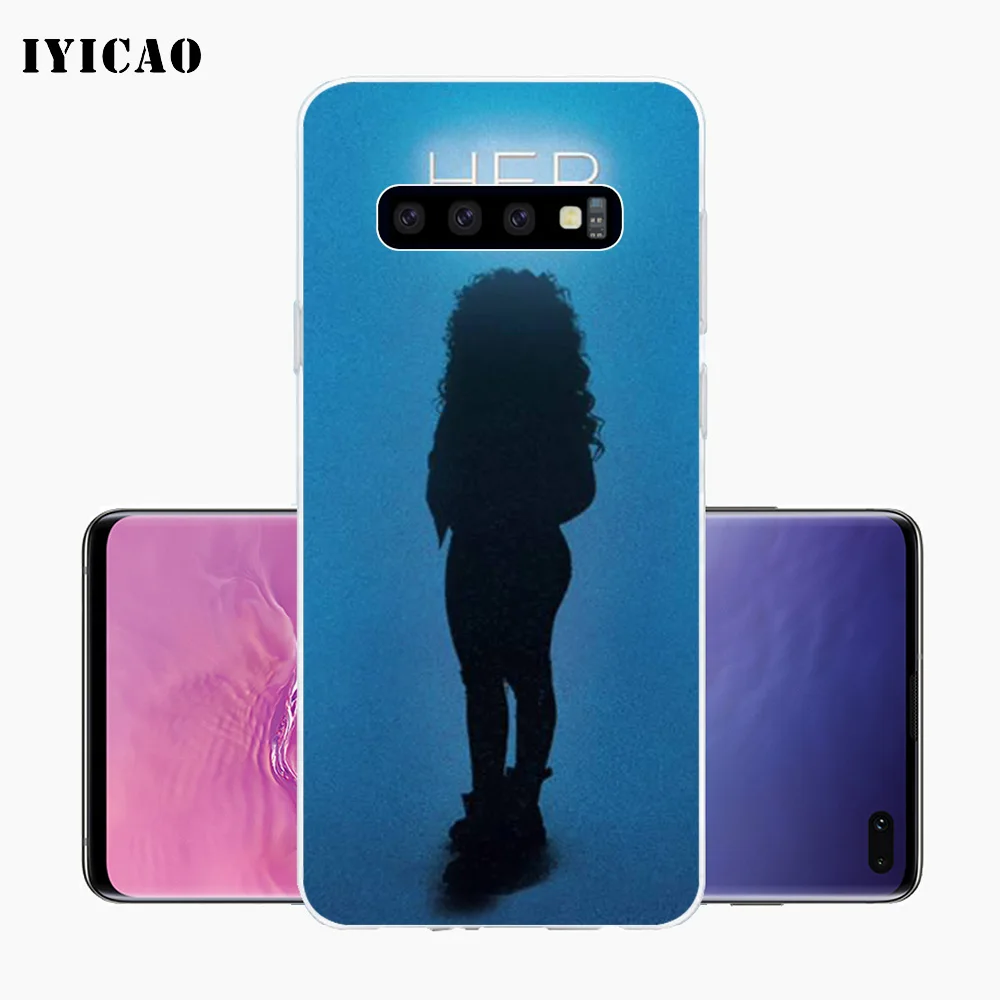 Чехол для телефона IYICAO Singer H.E.R Gabi Wilson мягкий силиконовый чехол Samsung Galaxy S10e S10 S9 S8 Plus