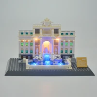 joy mags led light kit for 21020 architecture trevi fountain not include the model