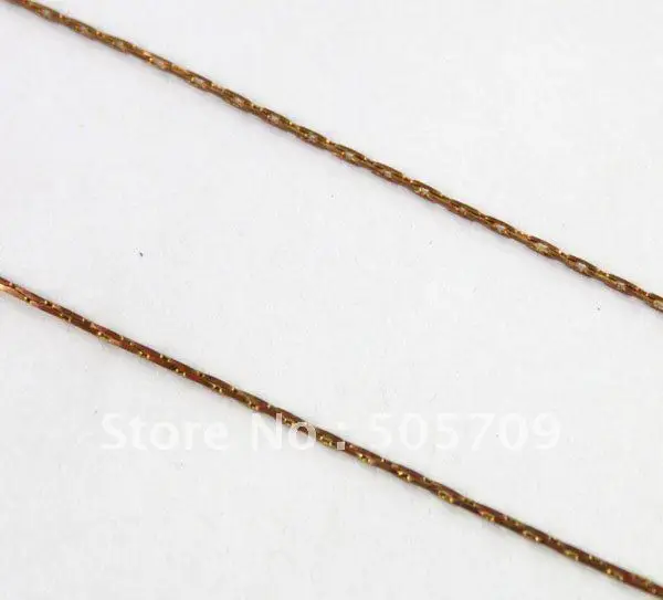 

20 Meters Brass Chain 1x1mm #20578