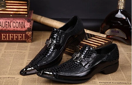 Top Brand Italian Shoes For Men Sapato 