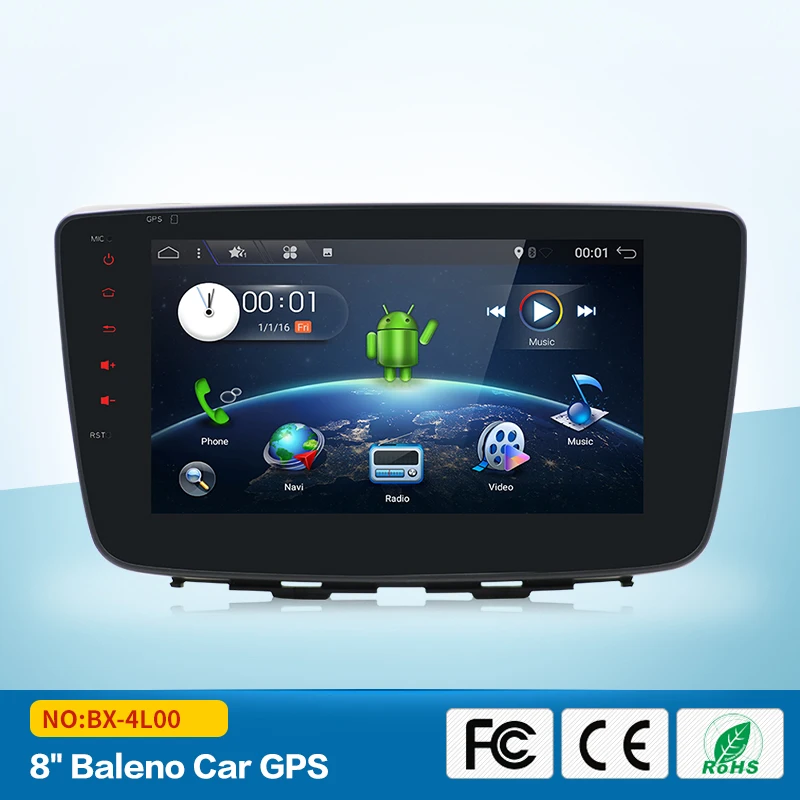 Bosion 8 дюймов сенсорный экран 4G LTE Android 7 1 4 ядра Автомобильный мультимедийный радио