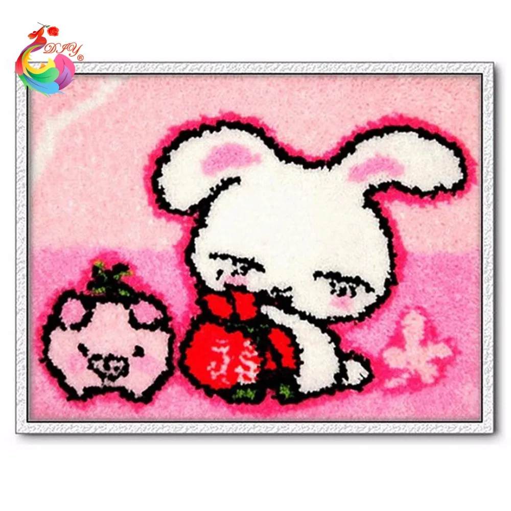 Набор для вышивки с крючком защелкой наборы ковров ручной работы нитки крестом