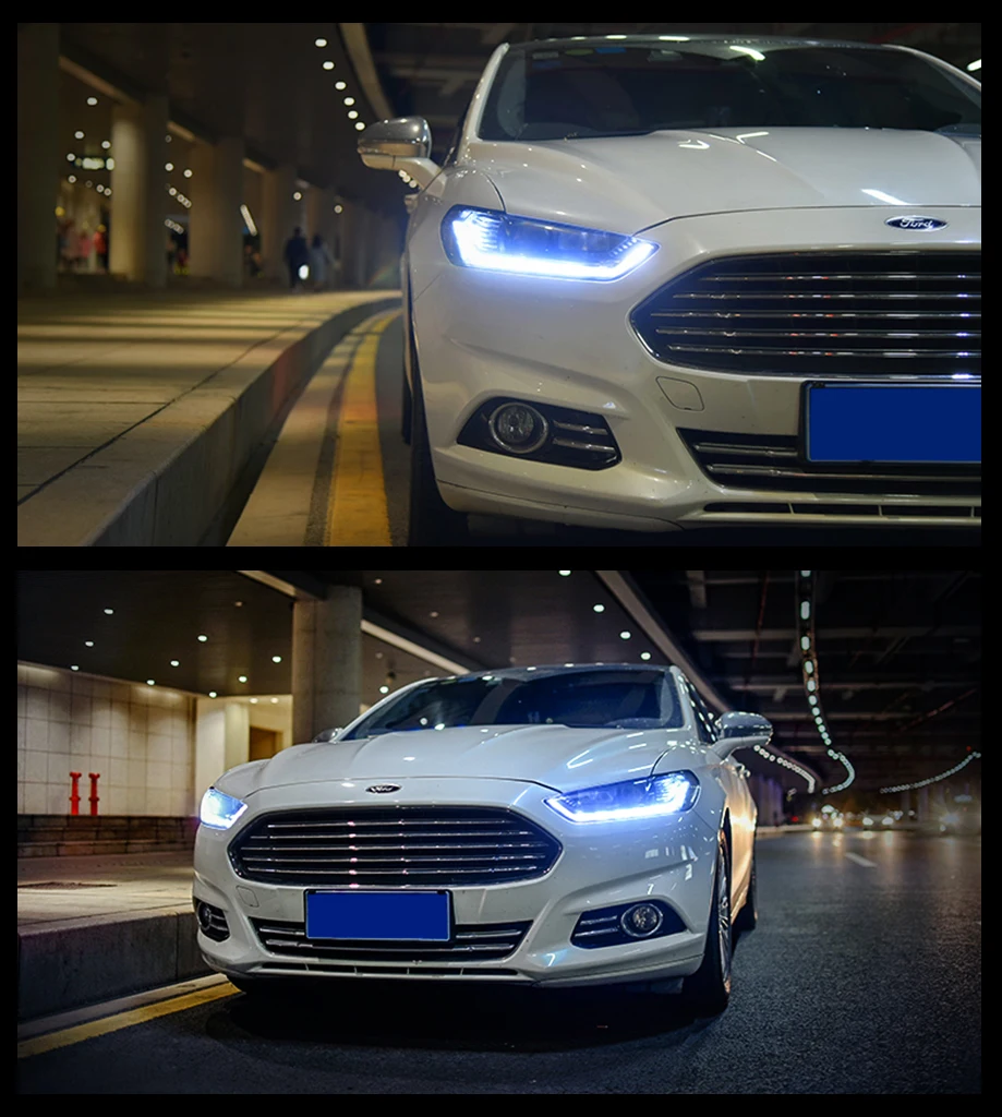2013- год Тюнинг автомобиля чехол для FORD Fusion Titanium Mondeo головной лампы светодиодное освещение светодиодный поворотный свет для Mondeo фары hid