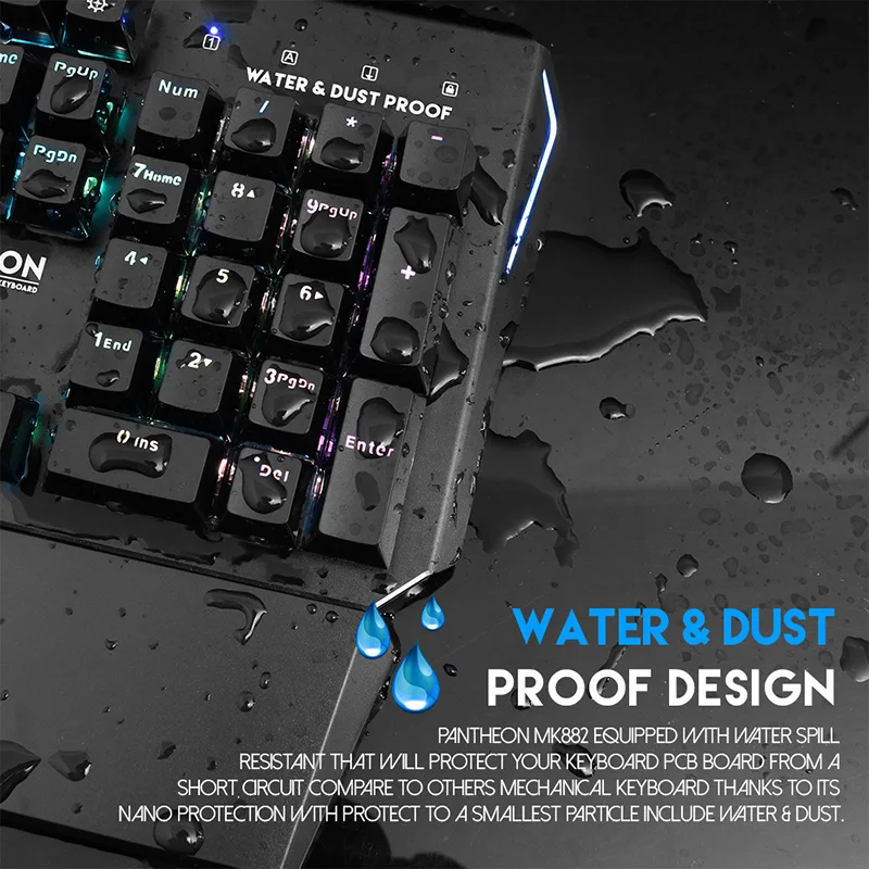 Gamer mechanic клавиатура usb tastatur teclado gaming clavier klawiatura pc с подсветкой computador teclas mecanico