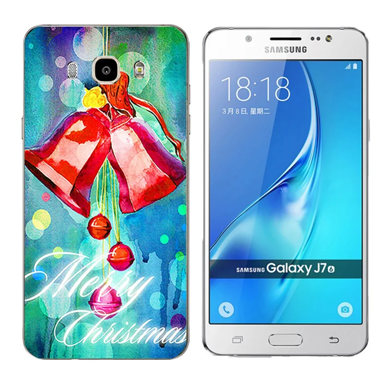 for Samsung Galaxy J7 2016 Case Soft TPU Cover Merry Day Printing Back Silicon Phone Cases J710 J710F J710M Coque |