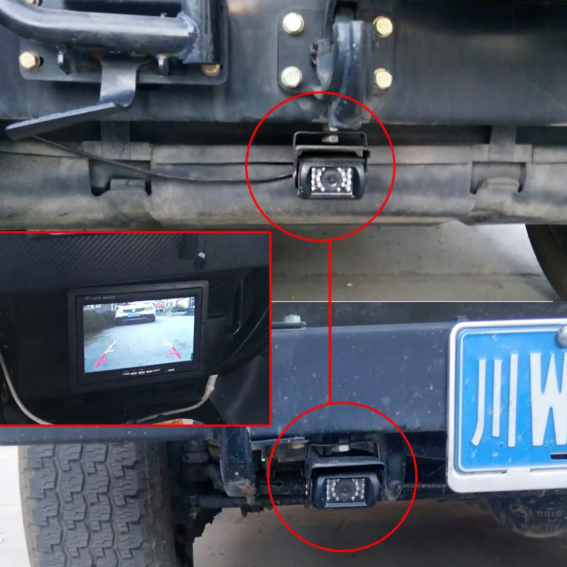 Sinairyu парковка Грузовик Автобус Камера Мониторы Системы 7 &quot800*480 автомобилей с HD